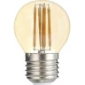 Лампа светодиодная шар PLED OMNI G45 8W E27 3000K Gold (8W=75Вт, 720Lm) 230/50 Jazzway