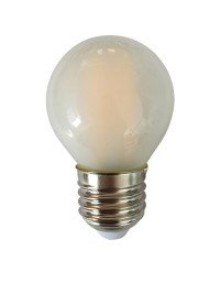 Лампа светодиодная шар PLED OMNI G45 8W E27 4000K FR (матовая) (8W=75Вт, 720Lm) 230/50 Jazzway