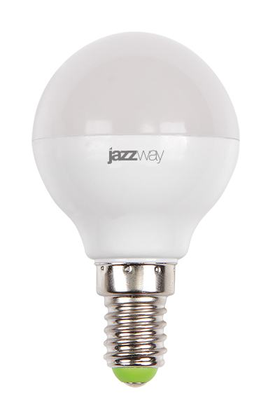 Лампа светодиодная шар PLED- SP G45  9W E14 5000K-Е (9W=75Вт, 820Lm) 230/50 Jazzway