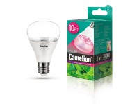 Эл.лампа светодиодная для растений  LED10-PL/BIO/E27 (10Вт 220В) Camelion