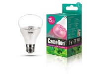 Эл.лампа светодиодная для растений LED15-PL/BIO/E27 (15Вт 220В) Camelion