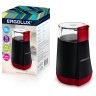 Электрическая кофемолка ELX-CG02-С43 черно-красная (130 Вт, 220-240 В, объем 70 гр) ERGOLUX