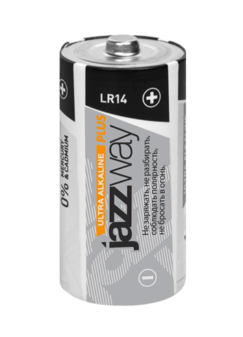Элемент питания LR14 (C) Ultra PLUS BL-2 JAZZway