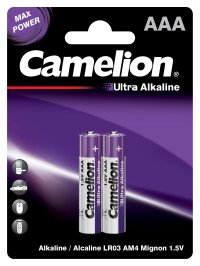 Camelion Ultra BL-2 LR03 (LR03-BP2UT, батарейка 1,5В)