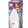 Лампа светодиодная  PLED- SP C37  7w E27 5000K  230/50  Jazzway