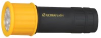 Фонарь  LED15001-B (3XR03 светофор,  желтый с черным, 9 LED, пластик, блистер) Ultraflash