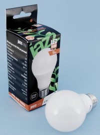 Лампа светодиодная   PPG А60 Agro 9W FROST Е27 IP20 (для растений) jaZZway