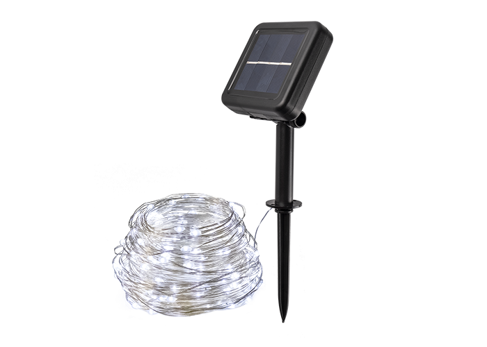 Светильник с солнечной батареей ФАZА SLR-G03-200W нить, хол. бел. 200 LED