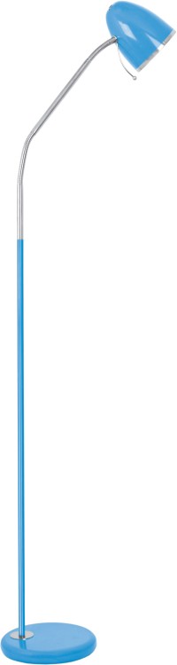 Светильник напольный, торшер KD-309 С13 голубой, 40W, Е27 Camelion