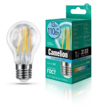 Эл.лампа светодиодная  LED13-A60-FL/845/E27 (13Вт=100Вт 1320Lm 220В) Camelion