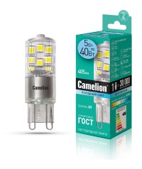 Camelion LED5-G9-NF/845/G9  (Эл.лампа светодиодная 5Вт 220В)
