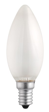 Эл.лампа накал. с матовой колбой  свеча B35 40W  E14 240V Jazzway