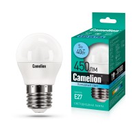 Camelion LEDRB/5-G45/840/E27 (Эл.лампа светодиодная 5Вт 220В, LED-M G45 5W 4000K E27)