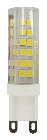 Лампа светодиодная  PLED-G9 9W 4000K 175-240V (9W=50Вт, 590Lm) пластик d16*60мм Jazzway