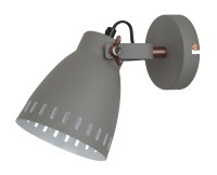 Светильник настенный WML-428-1  С08  серый (New York,1х E27, 40Вт, 230В, металл) Camelion