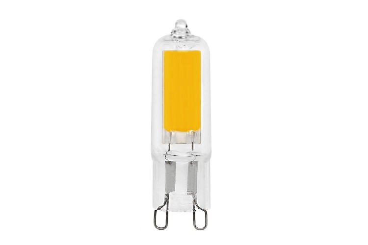Лампа светодиодная  PLED-G9 COB  3w 240Lm 3000K 220В ( d13.6*50мм) стекло jaZZway