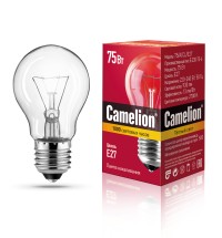 Camelion  75/A/CL/E27 (Эл.лампа накал.с прозрачной колбой, ЛОН, Б230-75-6)