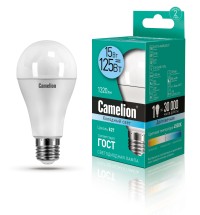Эл.лампа светодиодная 15Вт LED15-A60/845/E27 (15W=125Вт 1320Lm) Camelion