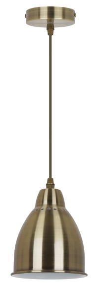 Светильник подвесной PL-430S-1  С59  старинная медь ( LOFT,  1х E27, 60Вт, 230В, металл) Camelion