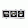 Светильник светодиодный Карданный PSP-S 212  2x8W 4000K 55° White IP40