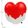 Ночник NL-246 "Сердце" (LED  с выкл, 220В) Camelion
