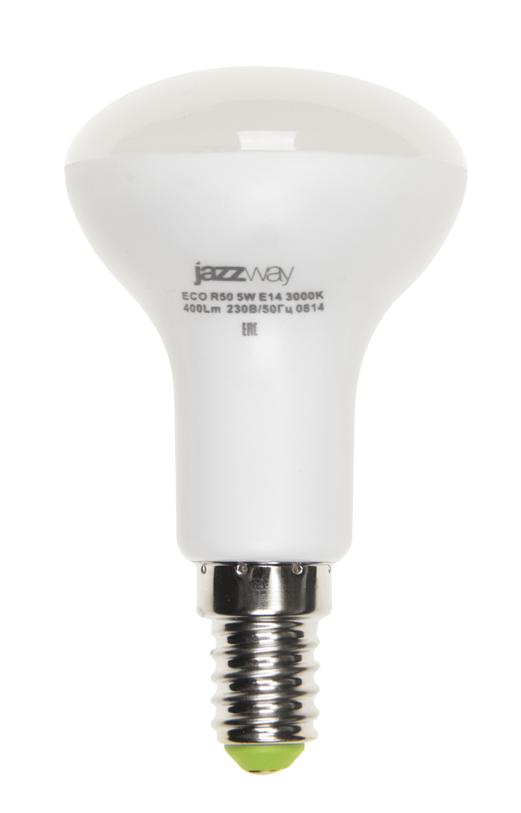 Лампа светодиодная Рефлектор PLED-ECO-R50 Е14  5W 3000K (5W=40Вт, 400Lm) 230/50 jaZZway