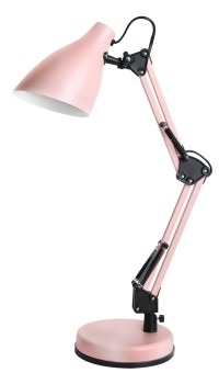 Светильник настольный KD-331  C14 розовый (230V, 40W, E27) Camelion