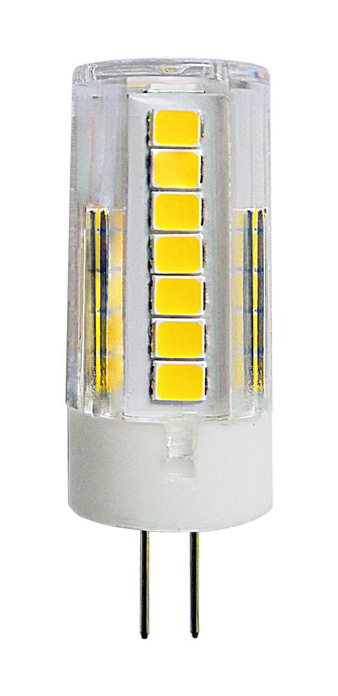 Лампа светодиодная  PLED-G4  PRO 5w  4000K AC 230В/50Hz (5W=40Вт 400Lm) пластик/без пульс. jaZZway