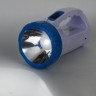 Фонарь  LED3861 (аккум. 220В  бел., 1Вт LED +12SMD LED, 2 реж, SLA, пласт., коробка) Ultraflash