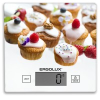 Весы кухонные ELX-SK01-С33 кексы и ягоды ( до 5 кг, 150*150 мм) ERGOLUX