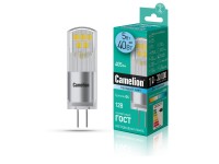 Эл. лампа светодиодная LED5-G4-JC-NF/845/G4  12В AC/DC (5Вт=40Вт 405Lm) Camelion