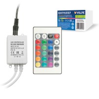 Контроллер для управления светодиодными RGB лентами 12V, с пультом ДУ ИК. ULC-Q431 RGB BLACK