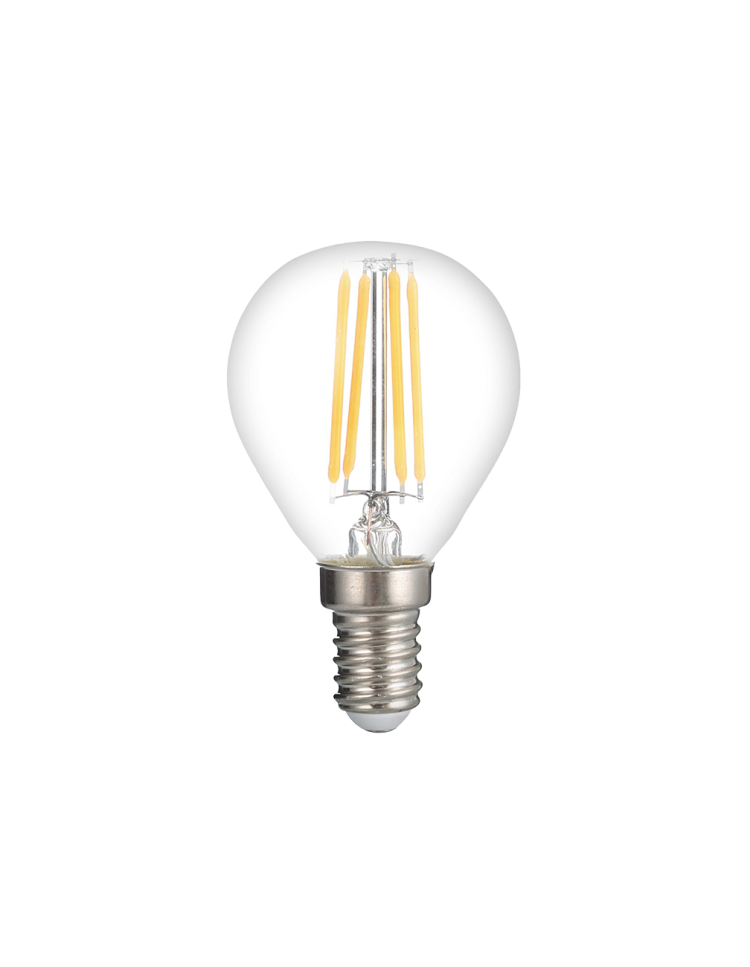 Лампа светодиодная шар PLED OMNI G45 6W E14 3000K CL (6W=60Вт, 600Lm) 230/50 Jazzway