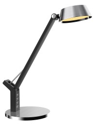 Светильник наст. KD-835  C03 серебро LED(8Вт,230В,480лм,сенс.рег.ярк и цвет.темп,USB-5В,1А )Camelion