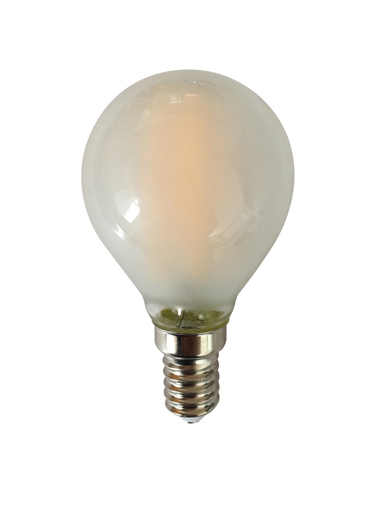 Лампа светодиодная шар PLED OMNI G45 6W E14 4000K FR (матовая) (6W=60Вт, 540Lm) 230/50 Jazzway