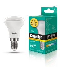 Эл.лампа светодиодная Рефлектор LED4-R39/830/E14 (4W=45Вт 285Lm 220В) Camelion