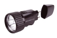 Фонарь  LED3859   фонарь аккум.220В, черный, 5 LED, SLA, пластик, коробка  Ultraflash