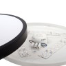 Настенно-потолочные светильник НПС-32Вт (LBS-8632, Flat, черный) Ultraflash