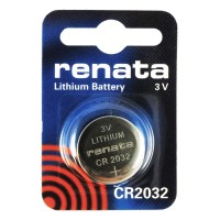 Renata  CR 2032 (батарейка литиевая Li/MnO2, 200mAh, 3V) NEW