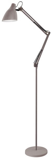 Светильник напольный, торшер KD-332  C26 тауп (серо-коричневый 230V, 40W, E27) Camelion