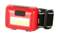 Фонарь налобный Camelion LED 5357 1Вт COB LED, 3 реж, 3XAAA,   красн., пласт, блист