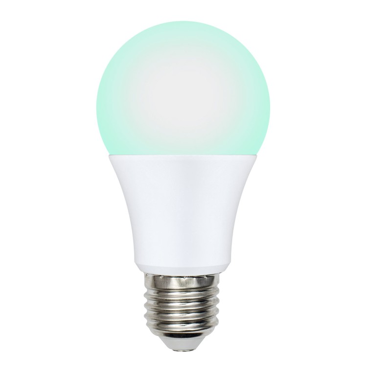 Лампа LED-A60-9W/SCBG/E27/FR/DIM IP65 светодиодная диммируемая для бройлеров. Спектр синий и зеленый