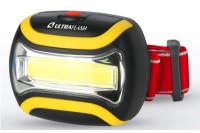 *Фонарь налобный LED 5358 (черн. 1 Ватт COB LED, 3 реж, 3 X R6, пласт, ,бокс) Ultraflash