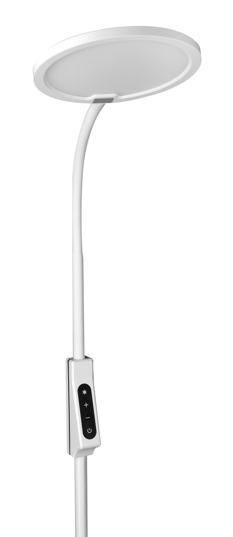Camelion KD-836F C01 белый LED(Свет-к напольный, 13Вт, 230В,850лм,сенс.рег.ярк и цвет.темп.)