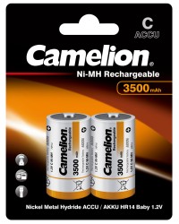 Camelion  C- 3500mAh Ni-Mh BL-2 (NH-C3500BP2, аккумулятор,1.2В)