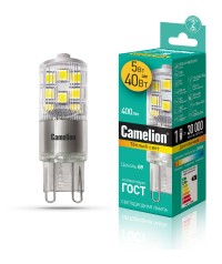 Camelion LED5-G9-NF/830/G9  (Эл.лампа светодиодная 5Вт 220В)