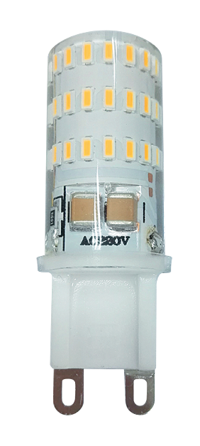 Лампа светодиодная  PLED-G9 5W 2700K 220/50 (5W=30Вт, 300Lm)  jaZZway