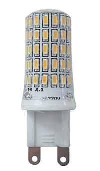 Лампа светодиодная  PLED-G9 7W 2700K 220/50 (7W=40Вт, 400 Lm) jaZZway