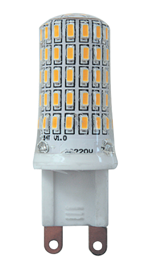Лампа светодиодная  PLED-G9 7W 4000K 220/50 (7W=40Вт, 400 Lm) jaZZway