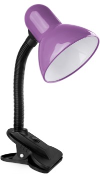 Светильник настольный прищепка KD-320 C12 фиолетовый, max 60W Camelion